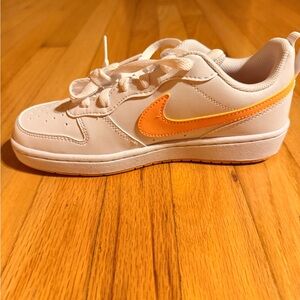 Nike Kids' Sneakers in White and Orange